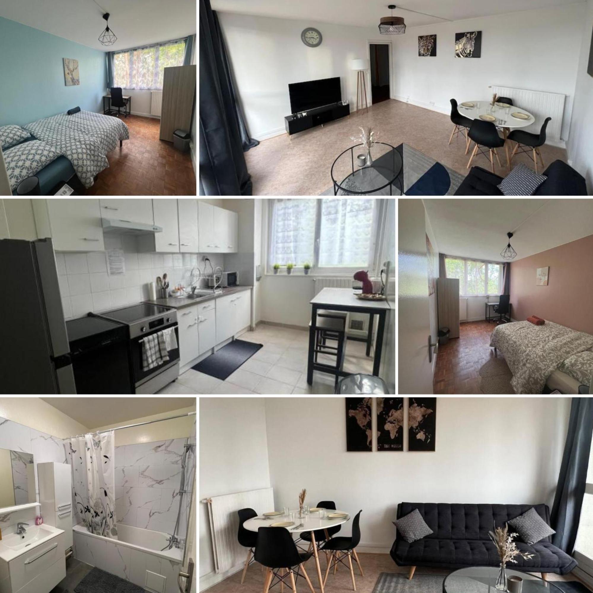 Appt T3, 65 M2 Proche De Paris Apartman Méry-sur-Oise Kültér fotó